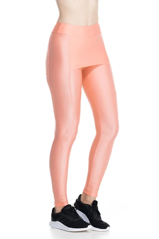 Clearance Sale Cover Leggings - Salmon Rose