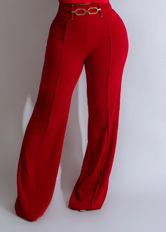 Online Exclusive Crimson Radiance Pants Red