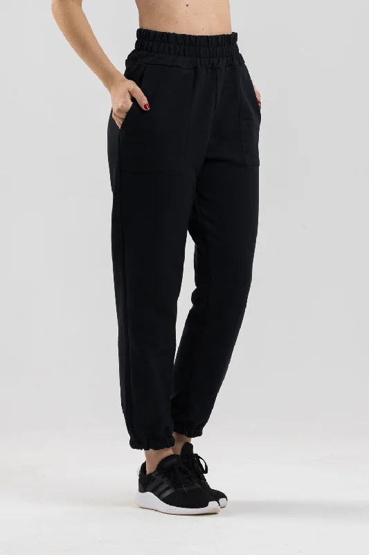 Special Discount Ton Crossover Pants - Black