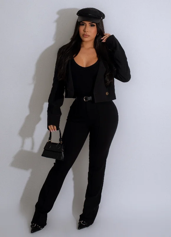 Now or Never Dangerously In Love Pants Black