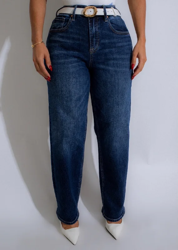 Sneak Peek Sale Everlast High Rise Cuff Jeans Dark Denim