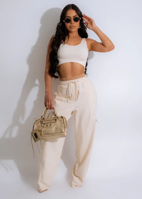 Final Clearance Her Time Cargo Pants Nude