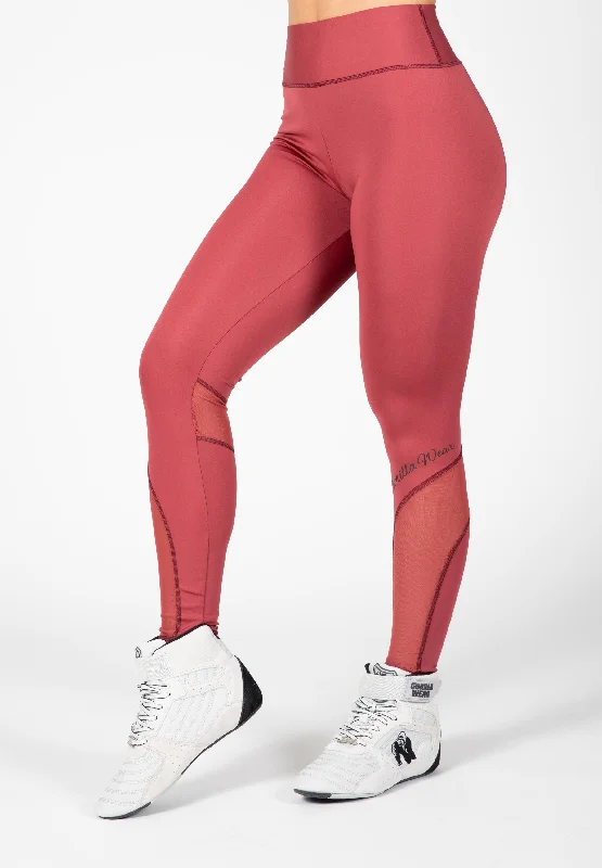Limited Edition Kaycee Tight - Burgundy Red
