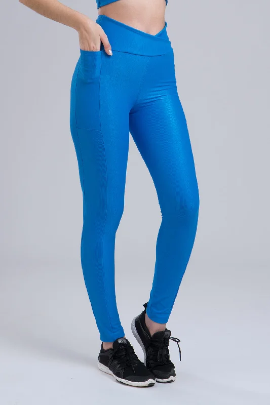 Power Shape Leggings - Blue