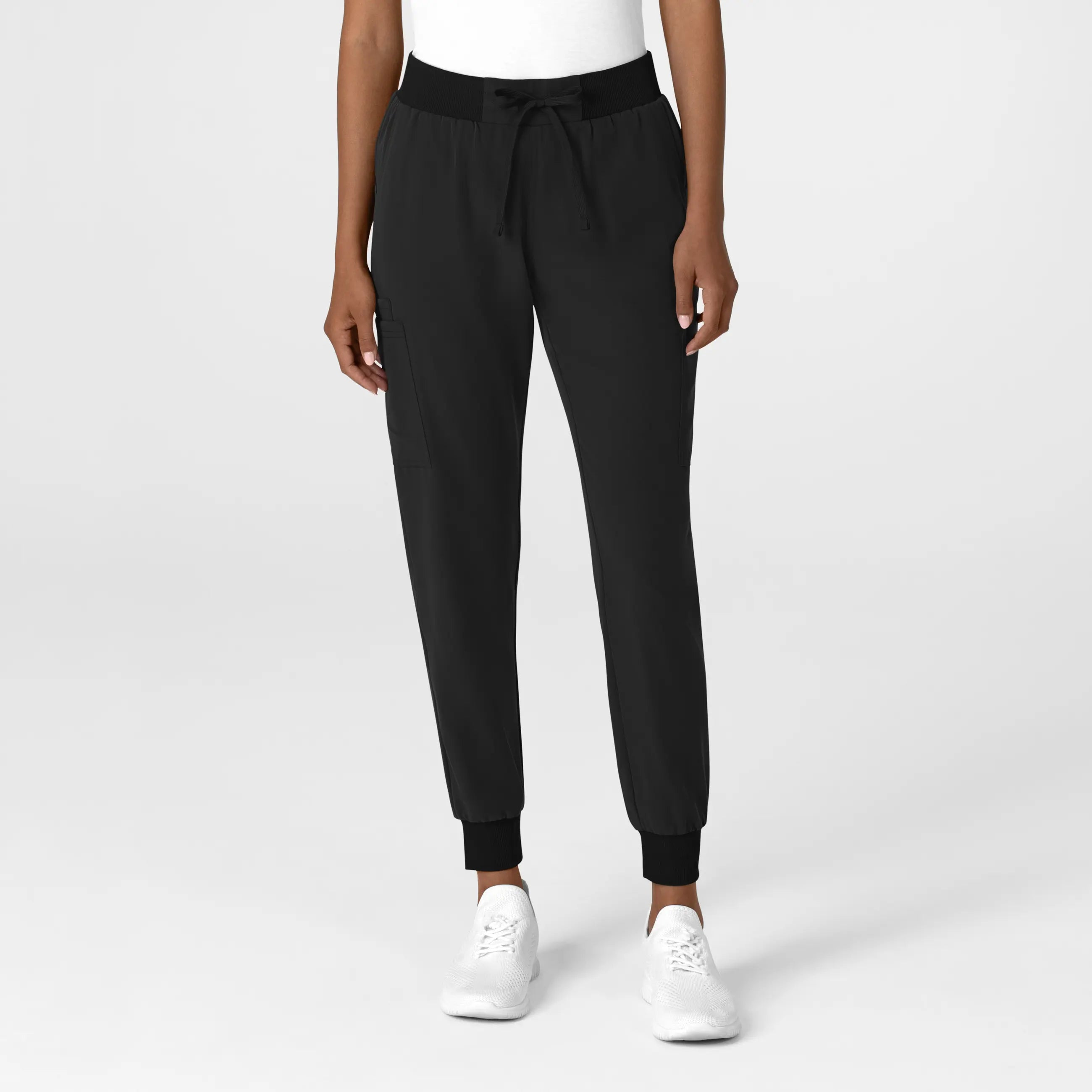 Markdowns Wink Women's Jogger Utility Scrub Pant - Black