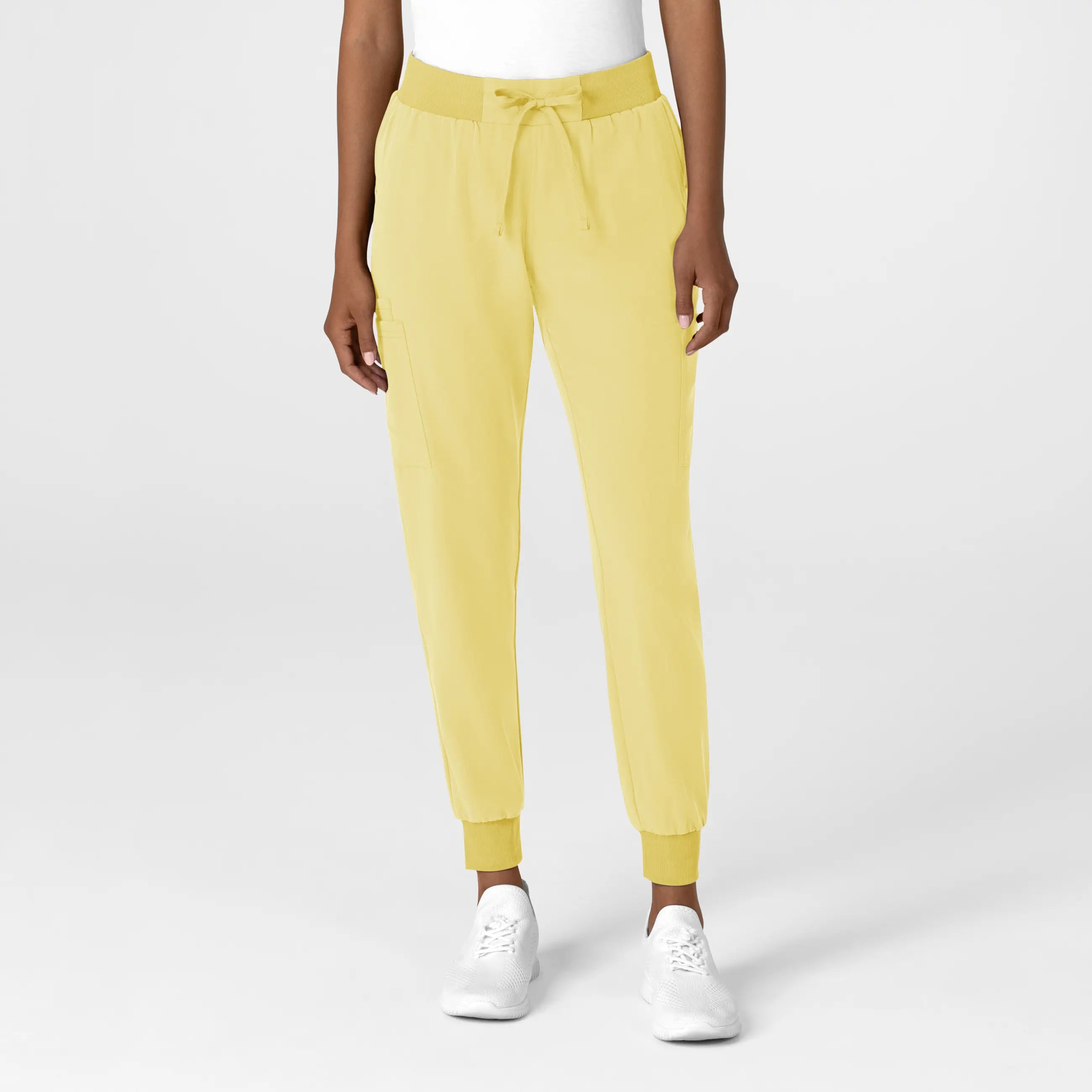 Seasonal Sale Wink Women's Jogger Utility Scrub Pant - Sunshine Yellow
