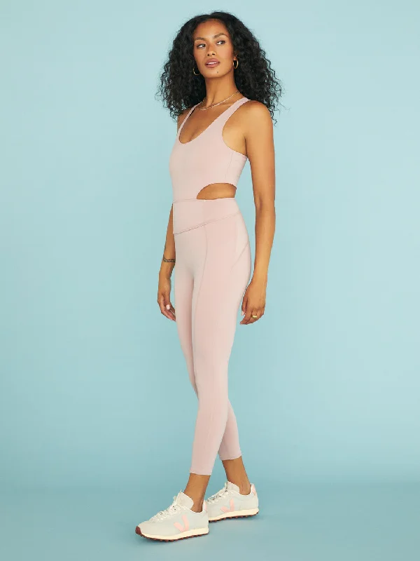 Overstock Back It Up Onesie - Mauve Swoon