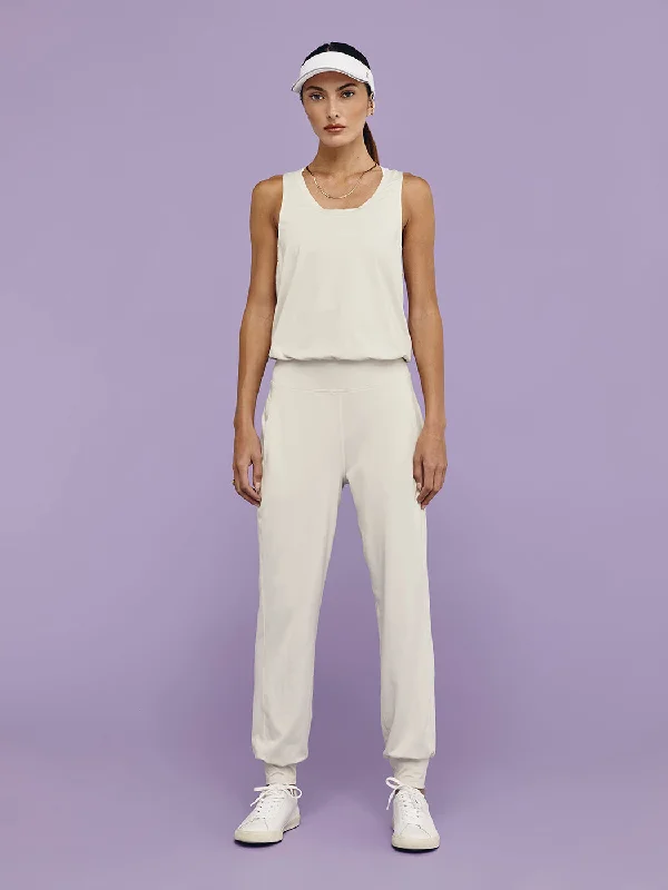 Special Offer Gary Jumpsuit - Pebble Beige Marl