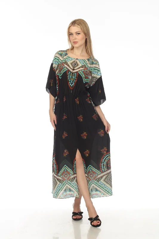 Extra Savings Johnny Was Jewel Thalia Silk Printed Maxi Dress Boho Chic C38721-N