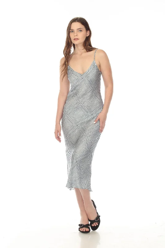 Anniversary Sale Johnny Was Workshop Vendom Geometric Midi Slip Dress Boho Chic W32622 Anniversary Sale Johnny Was Workshop Vendom Geometric Midi Slip Dress Boho Chic W32622