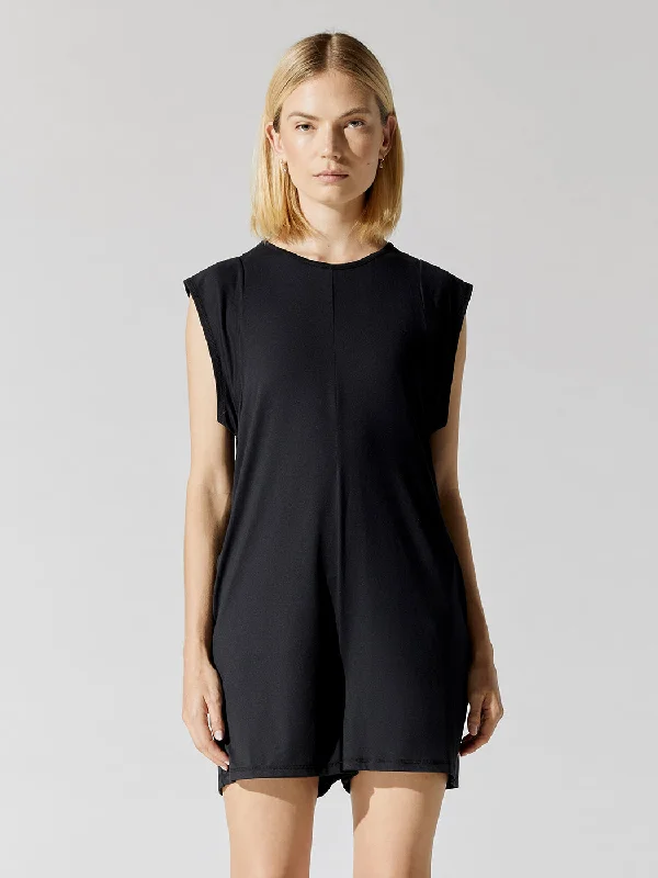 Holiday Sale Milling Playsuit - Black