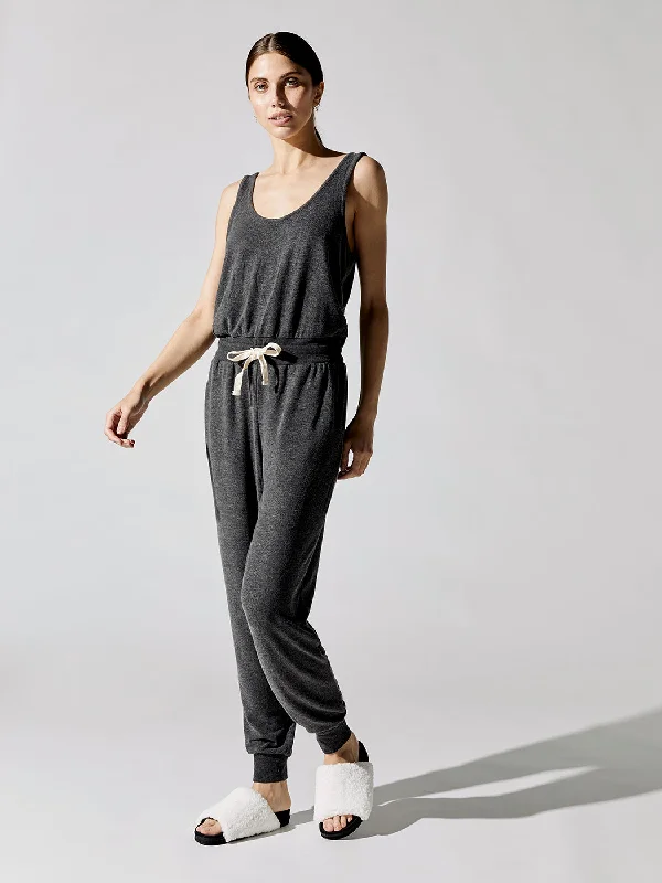 Clearance Sale Poppy Jumpsuit - Vintage Black