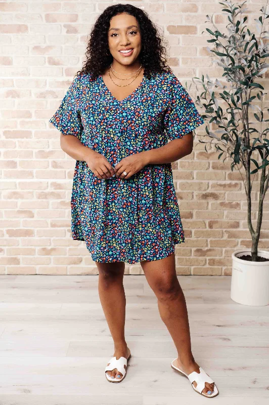 Grand Opening Sale What's the Hurry About? Floral Dress