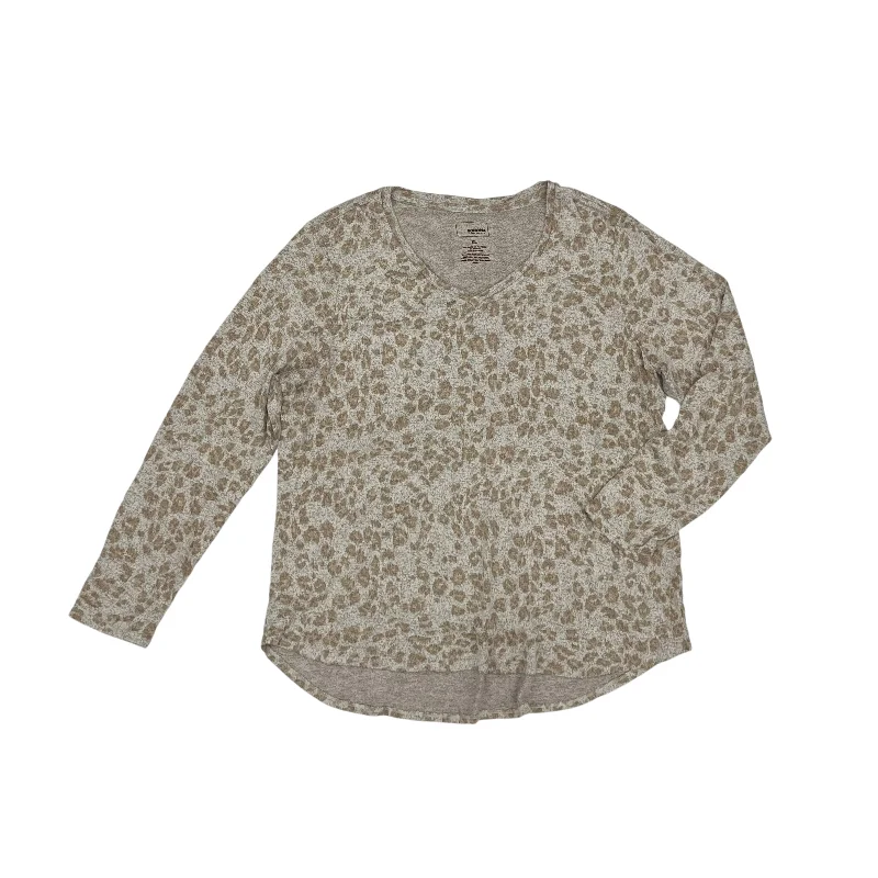 Discount Days ANIMAL PRINT TOP LS by SONOMA Size:XL