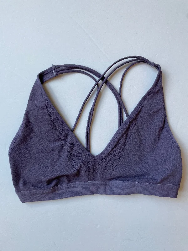Price Reduction Athletic Bra By Fabletics In Purple, Size: M