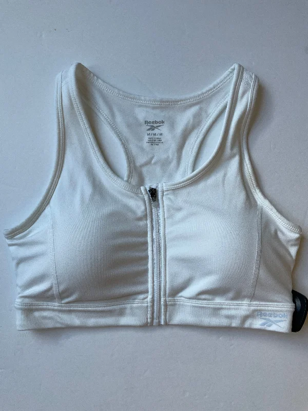 Lowest Price Athletic Bra By Reebok In White, Size: M
