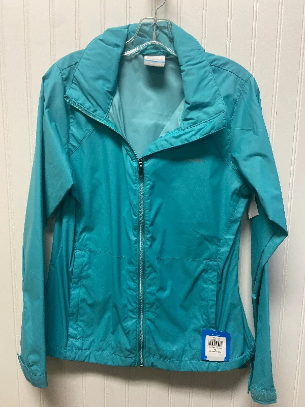 Best Seller Athletic Jacket By Columbia In Teal, Size: M
