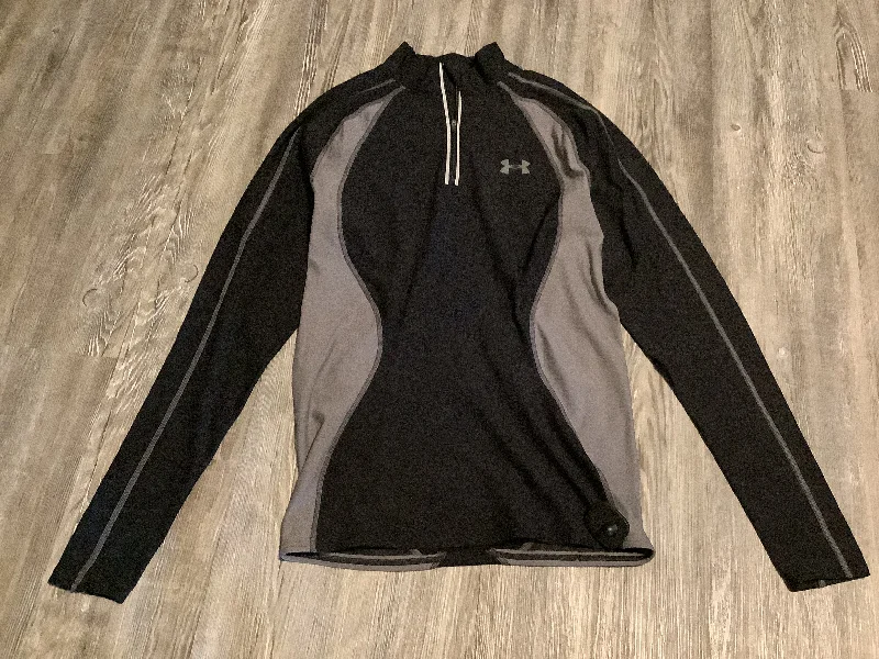 Overstock Athletic Jacket By Under Armour In Black, Size: L