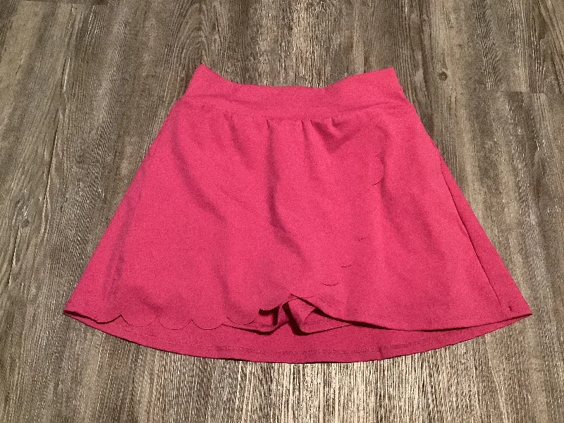 Steals and Deals Athletic Skirt By Tcec In Pink, Size: S