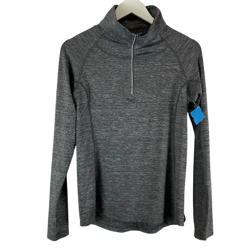 Price Reduction Athletic Sweatshirt Collar By Columbia In Grey, Size: M