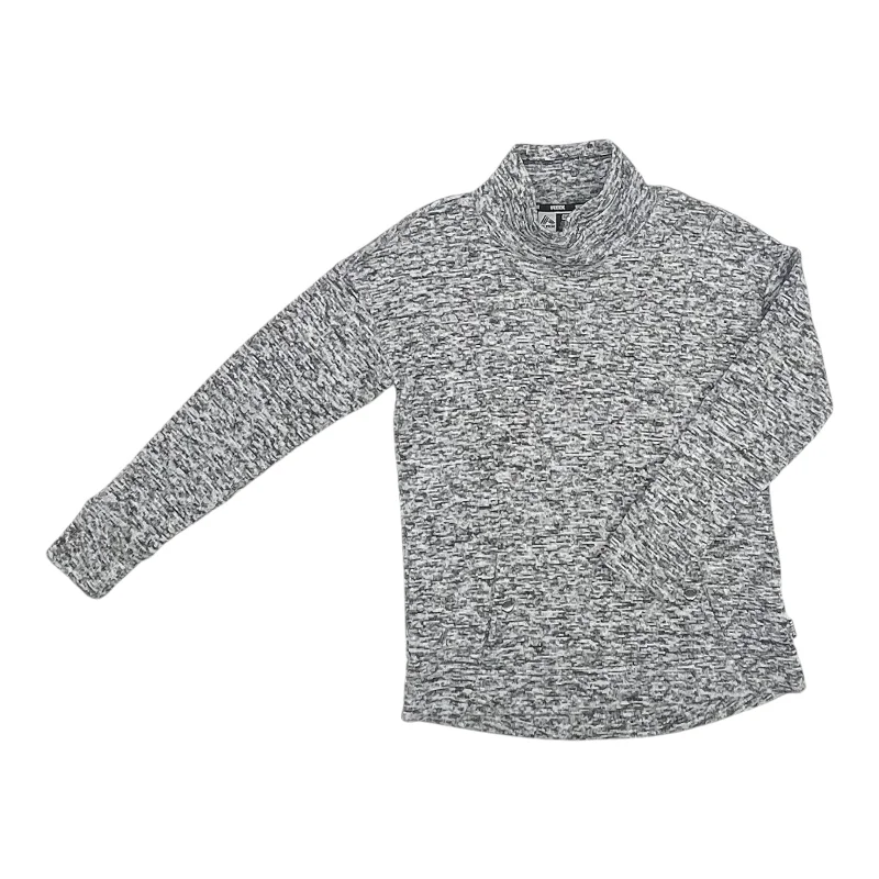 Athletic Sweatshirt Crewneck By Rbx In Grey, Size:S