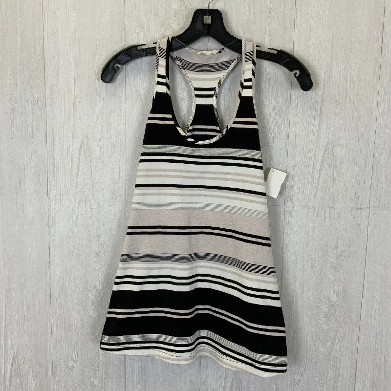 Incredible Offers Athletic Tank Top By Lululemon In Black & White, Size: M