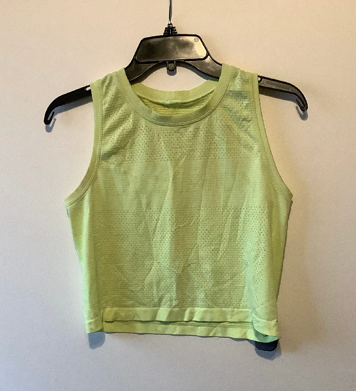 Unbeatable Prices Athletic Tank Top By Lululemon In Green, Size: M
