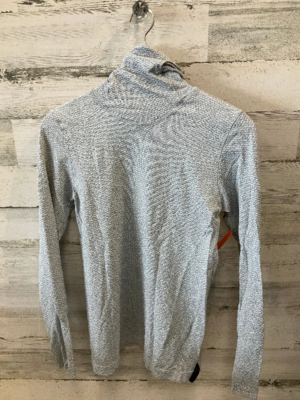 Athletic Top Long Sleeve Collar By Athleta  Size: L