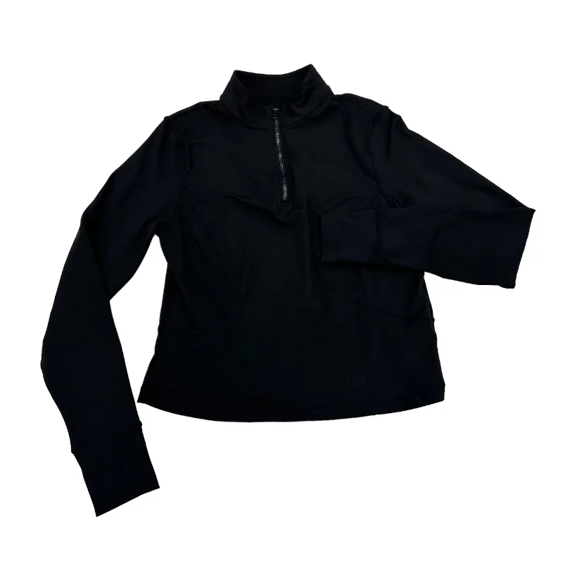 Online Specials Athletic Top Long Sleeve Collar By Avia  Size: L