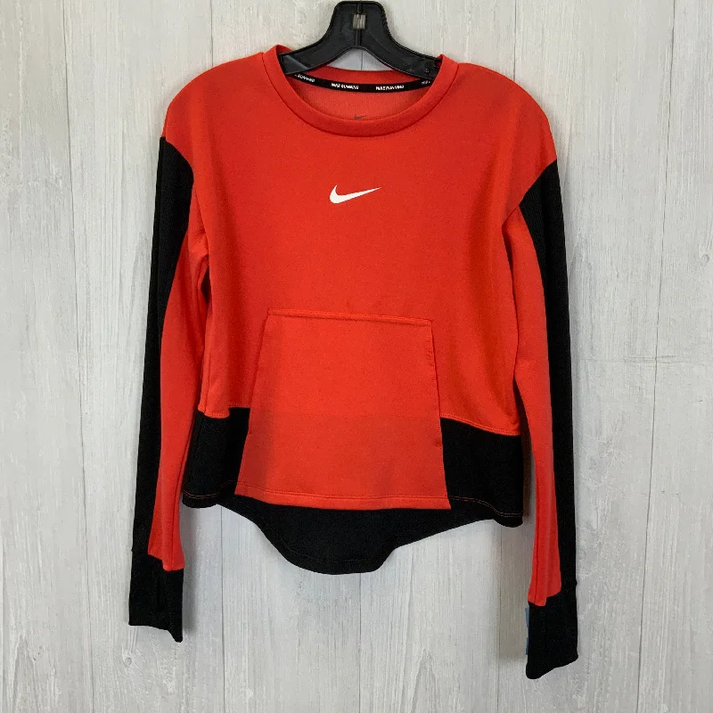 Crazy Savings Athletic Top Long Sleeve Crewneck By Nike  Size: S