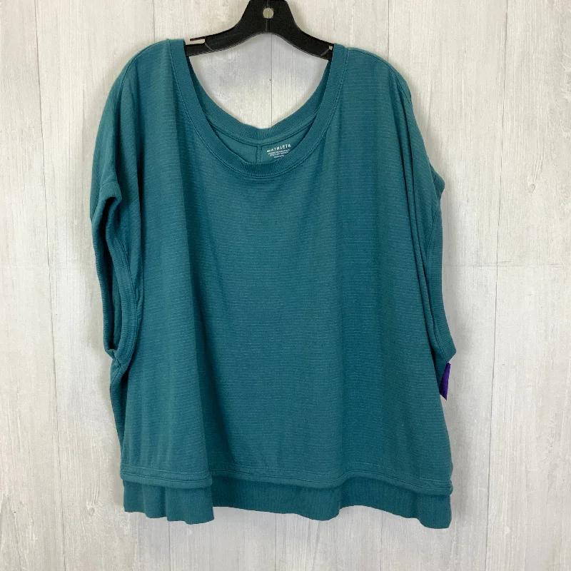 YEAR-End Sale Athletic Top Short Sleeve By Athleta  Size: 2x
