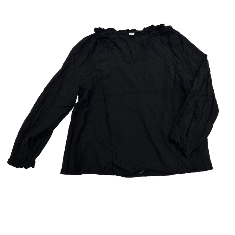 Super Sale BLACK TOP LS by OLD NAVY Size:L