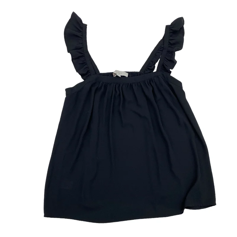 Instant Discount Black Top Sleeveless Loft, Size M