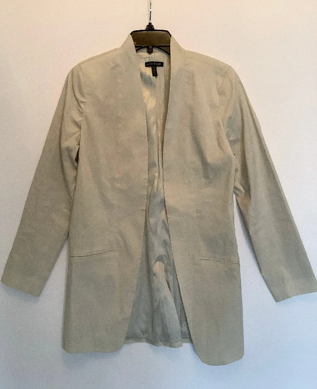 Deal Frenzy Blazer By Eileen Fisher In Beige, Size: M