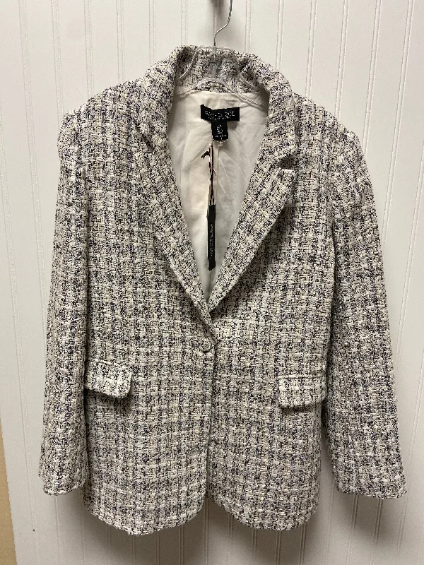 Unbeatable Prices Blazer By Rachel Zoe In Black & White, Size: L