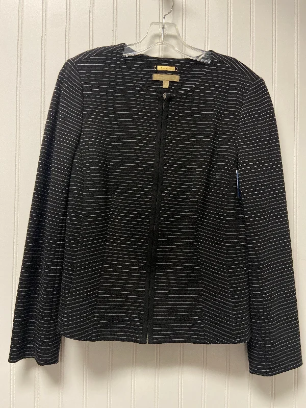 Super Deal Blazer By Talbots In Striped Pattern, Size: M