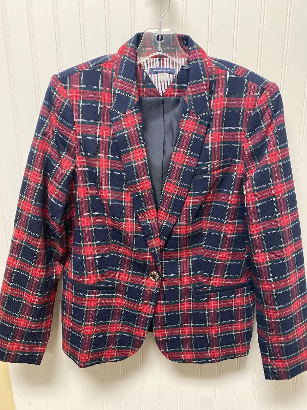 Buy More, Save More Blazer By Tommy Hilfiger In Plaid Pattern, Size: Xl