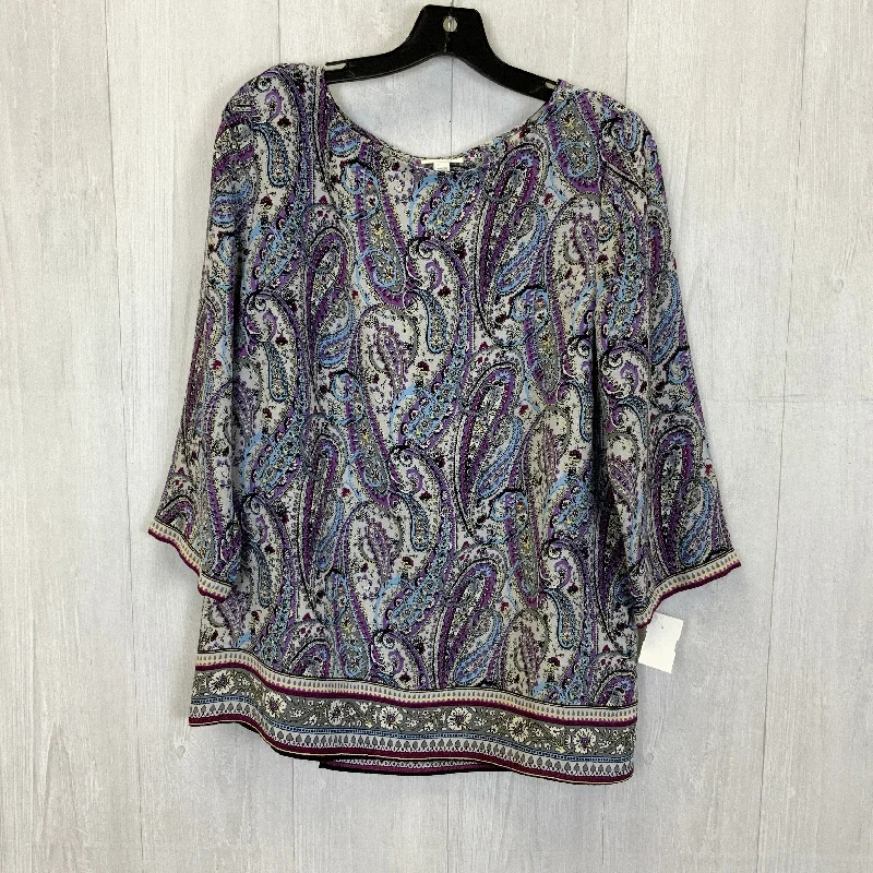 Epic Deals Blouse 3/4 Sleeve By J Jill  Size: L