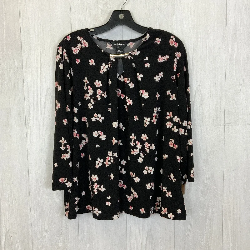 Weekend Deal Blouse 3/4 Sleeve By Liz Claiborne  Size: Xl
