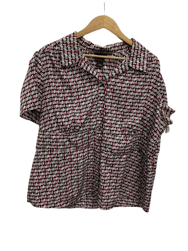 Price Drop Blouse Long Sleeve By Lane Bryant  Size: 1x