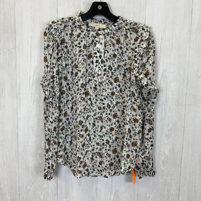 Clearance Sale Blouse Long Sleeve By Loft  Size: Xs