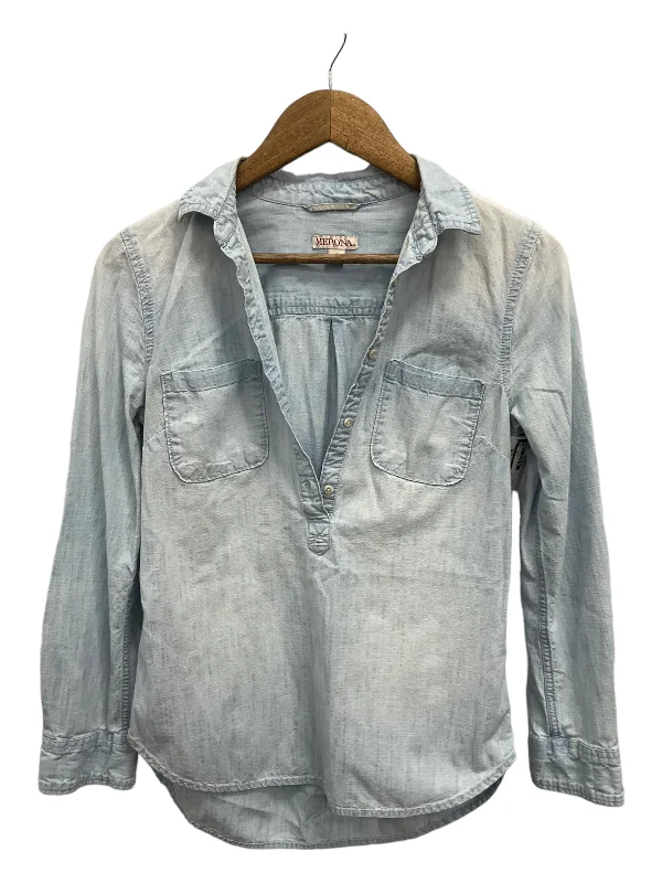Clearance Items Blouse Long Sleeve By Merona  Size: S