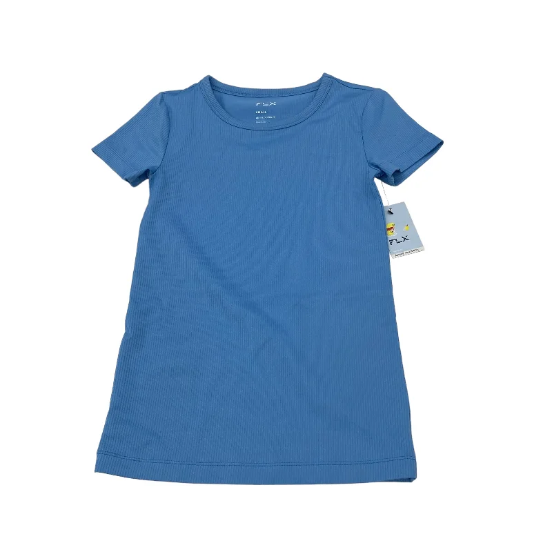 Massive Deals BLUE ATHLETIC TOP SS by FLX Size:S