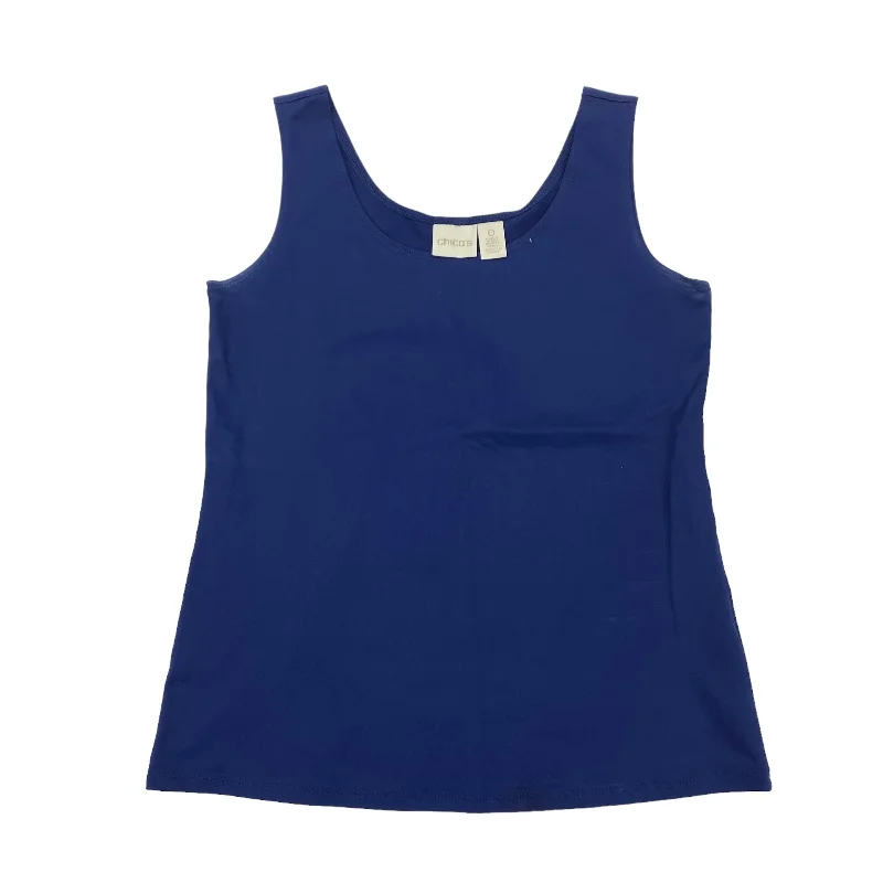 Can't Be Beat BLUE CHICOS TANK TOP, Size S