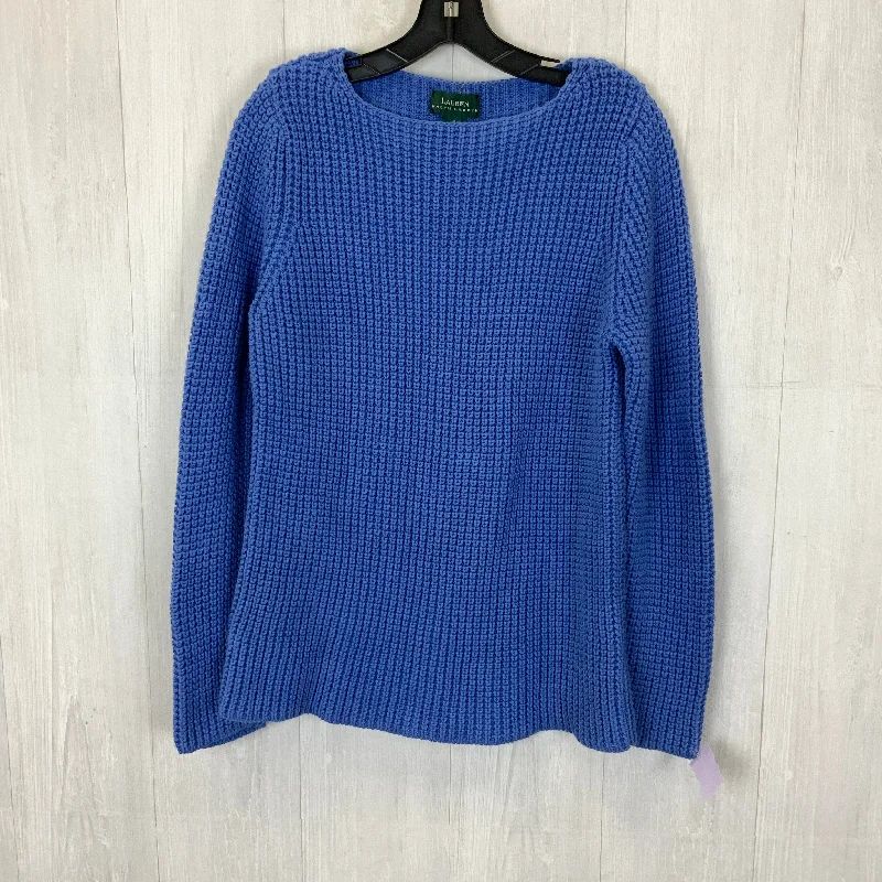Blowout Sale Blue Sweater Lauren By Ralph Lauren, Size M