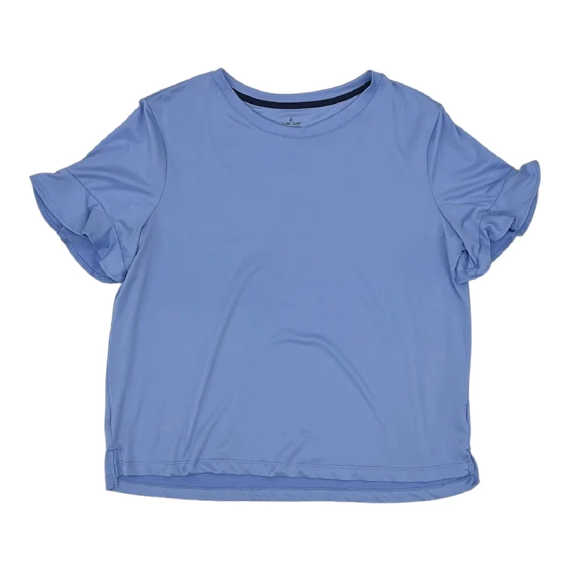 Referral Discount BLUE TOP SS by CUDDL DUDS Size:L