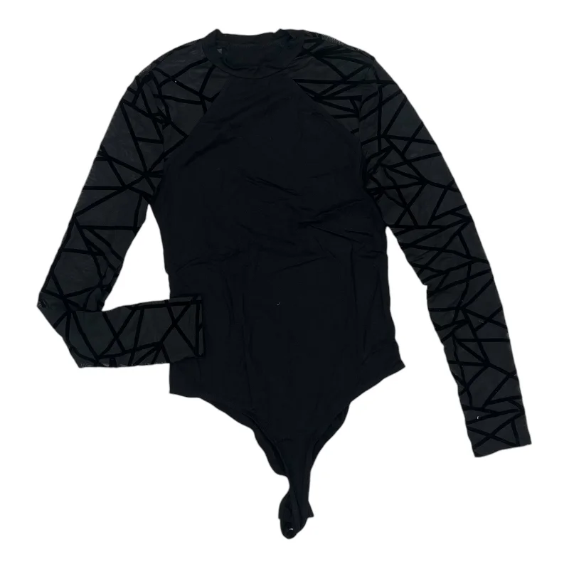 Clearance Event Bodysuit By Shein In Black, Size:M