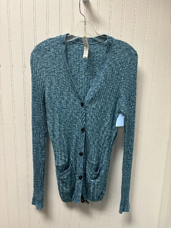Special Discount Cardigan By Athleta In Blue, Size: L