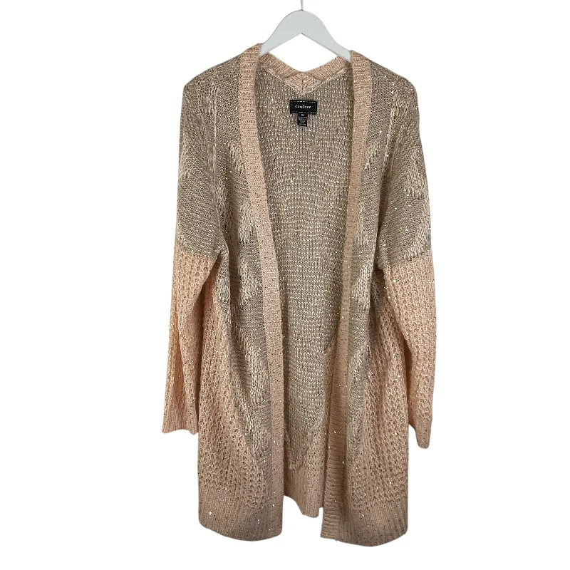 Steals and Deals Cardigan By Cme In Cream, Size: Xl
