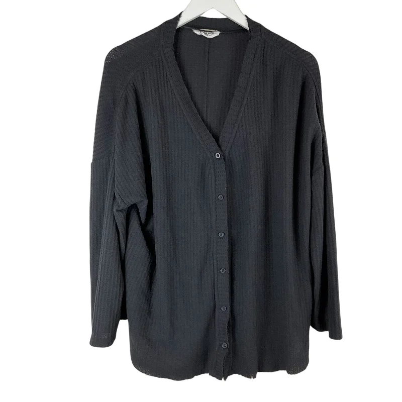 Limited Quantity Cardigan By Double Zero In Grey, Size: L